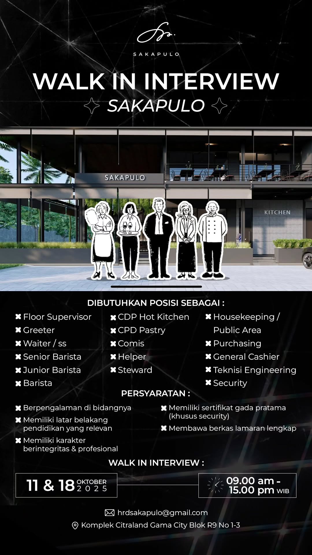 sakapulo Facebook ad from Oct 9, 2025