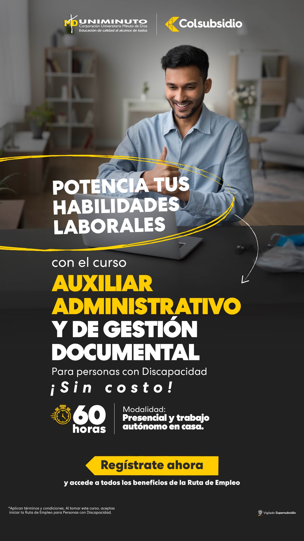 Centro de Empleo y Talento Facebook ad from Jul 31, 2026
