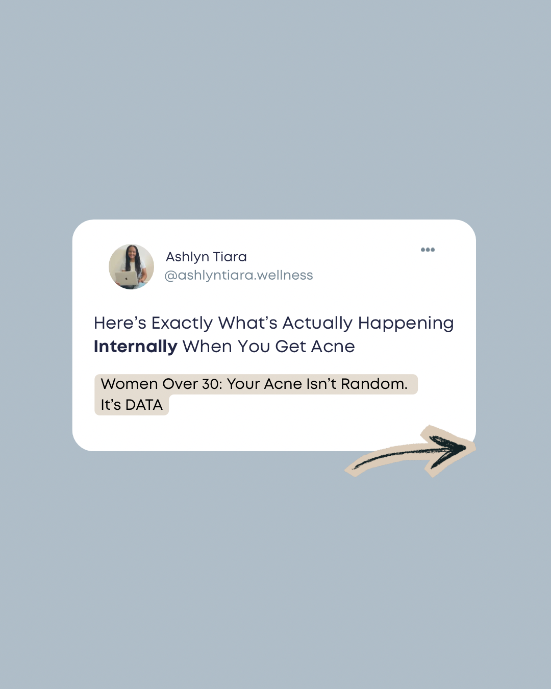 Ashlyn Tiara Wellness Facebook ad