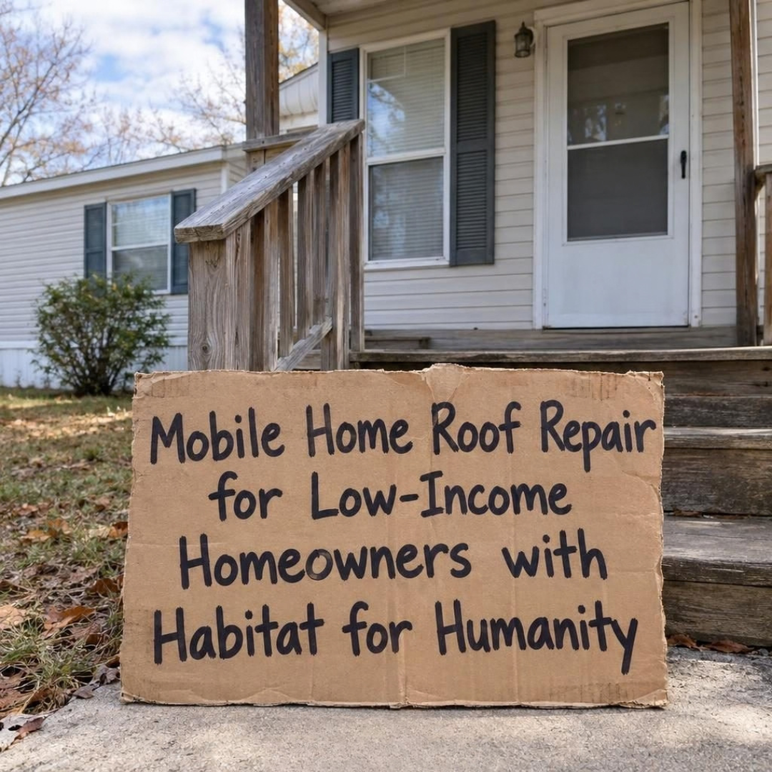Winning Steps Facebook ad: A Guide About Mobile Home Roof Repair for Low-Income…