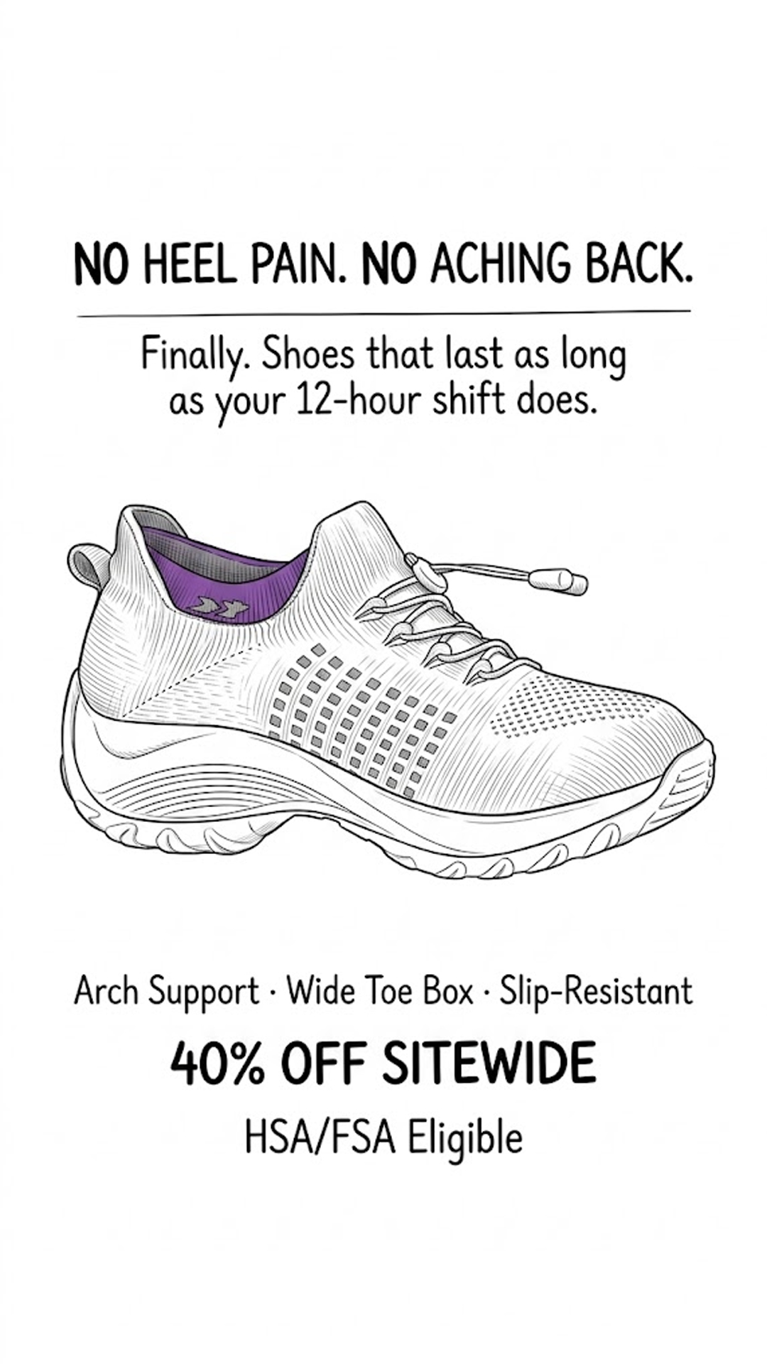 ComfortOrtho Shoes Facebook ad