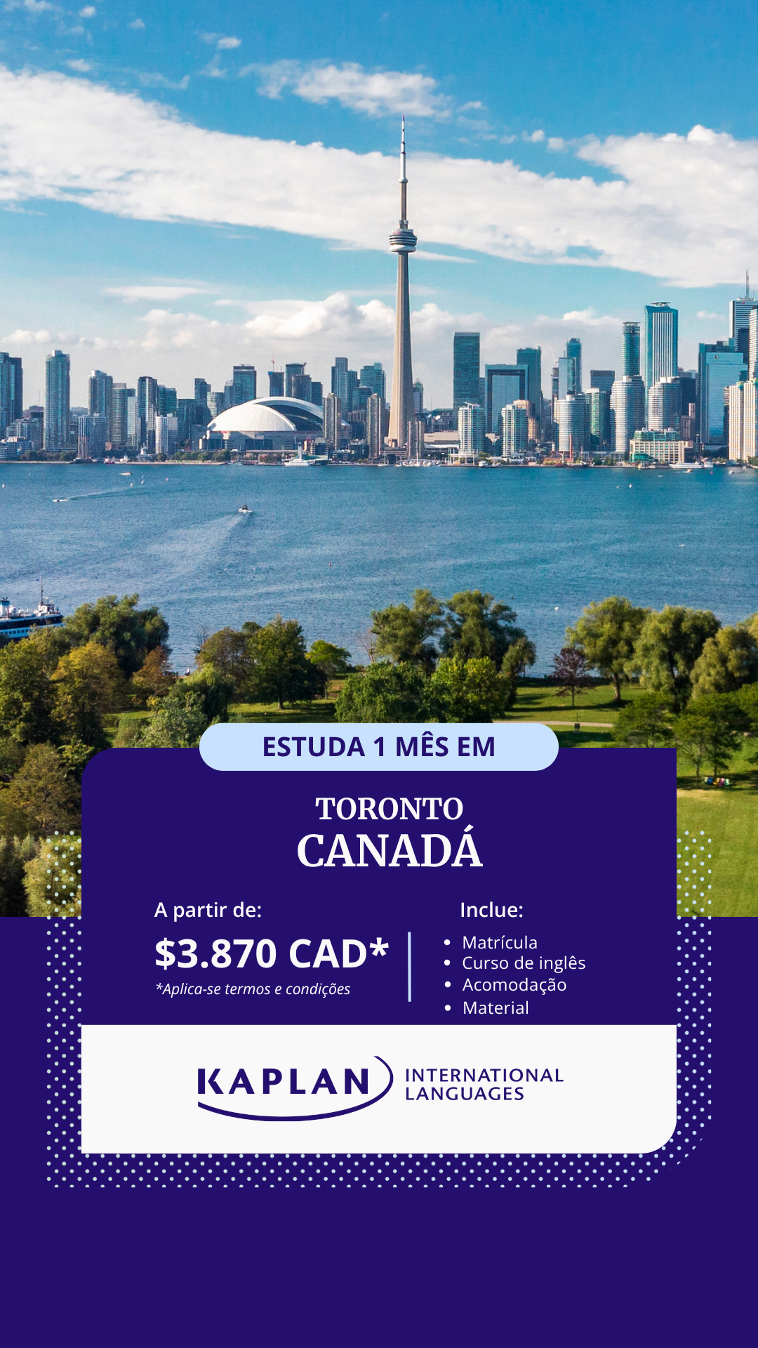 Kaplan International Languages - Brasil Facebook ad