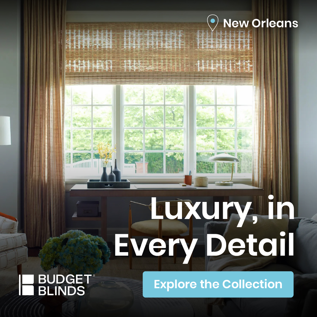 Budget Blinds of New Orleans Facebook ad