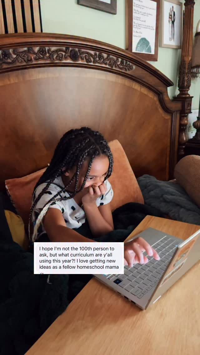 Miacademy Learning Facebook ad: Yall have been asking me wha curriculum we…