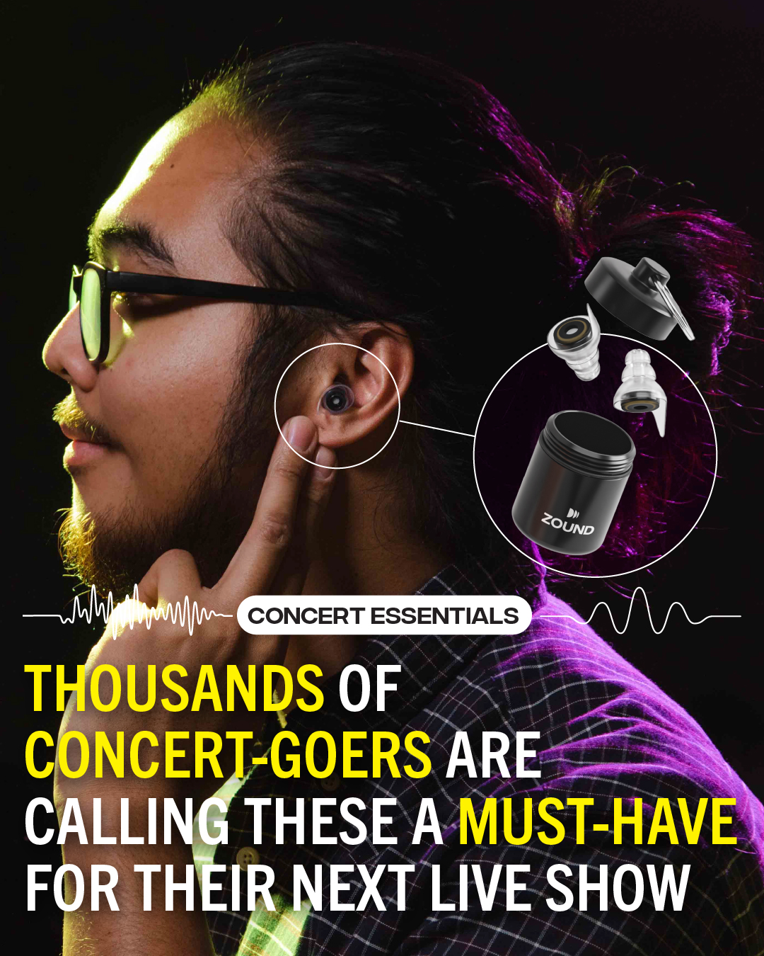 Zound. Facebook ad
