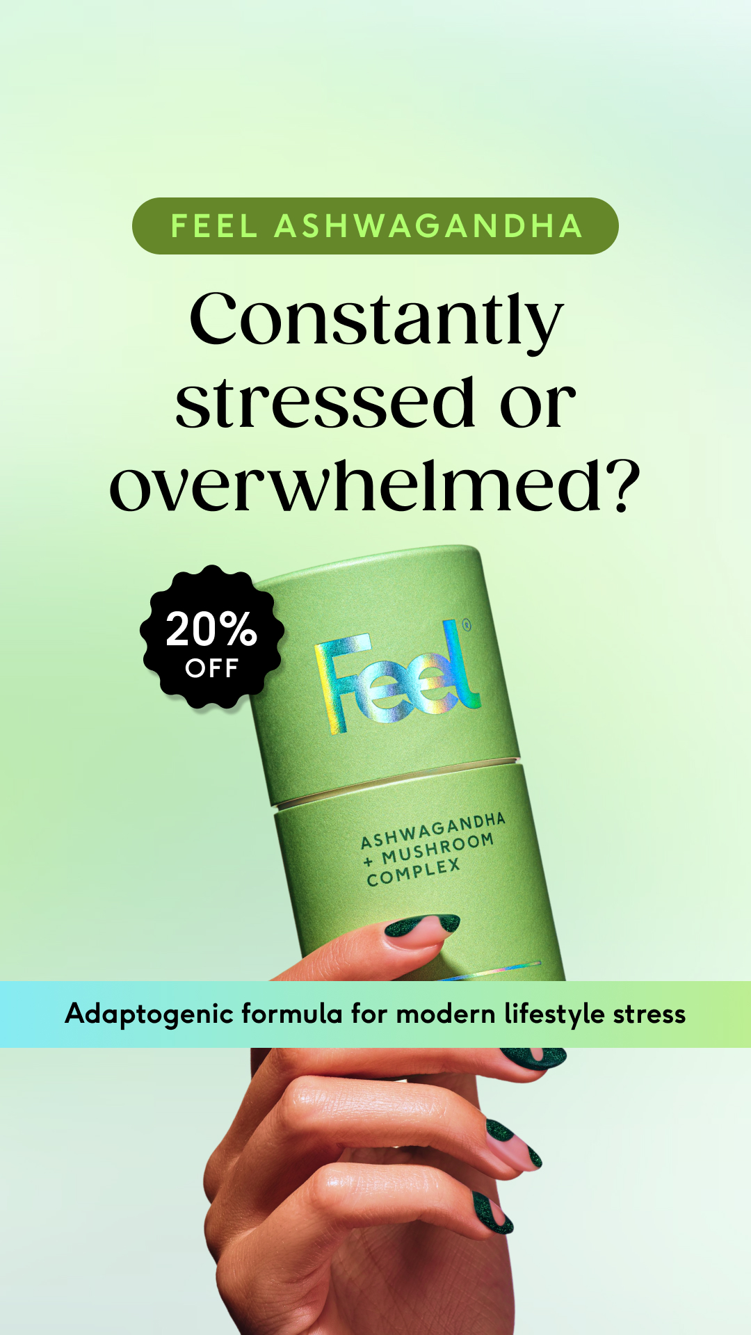 Feel Facebook ad