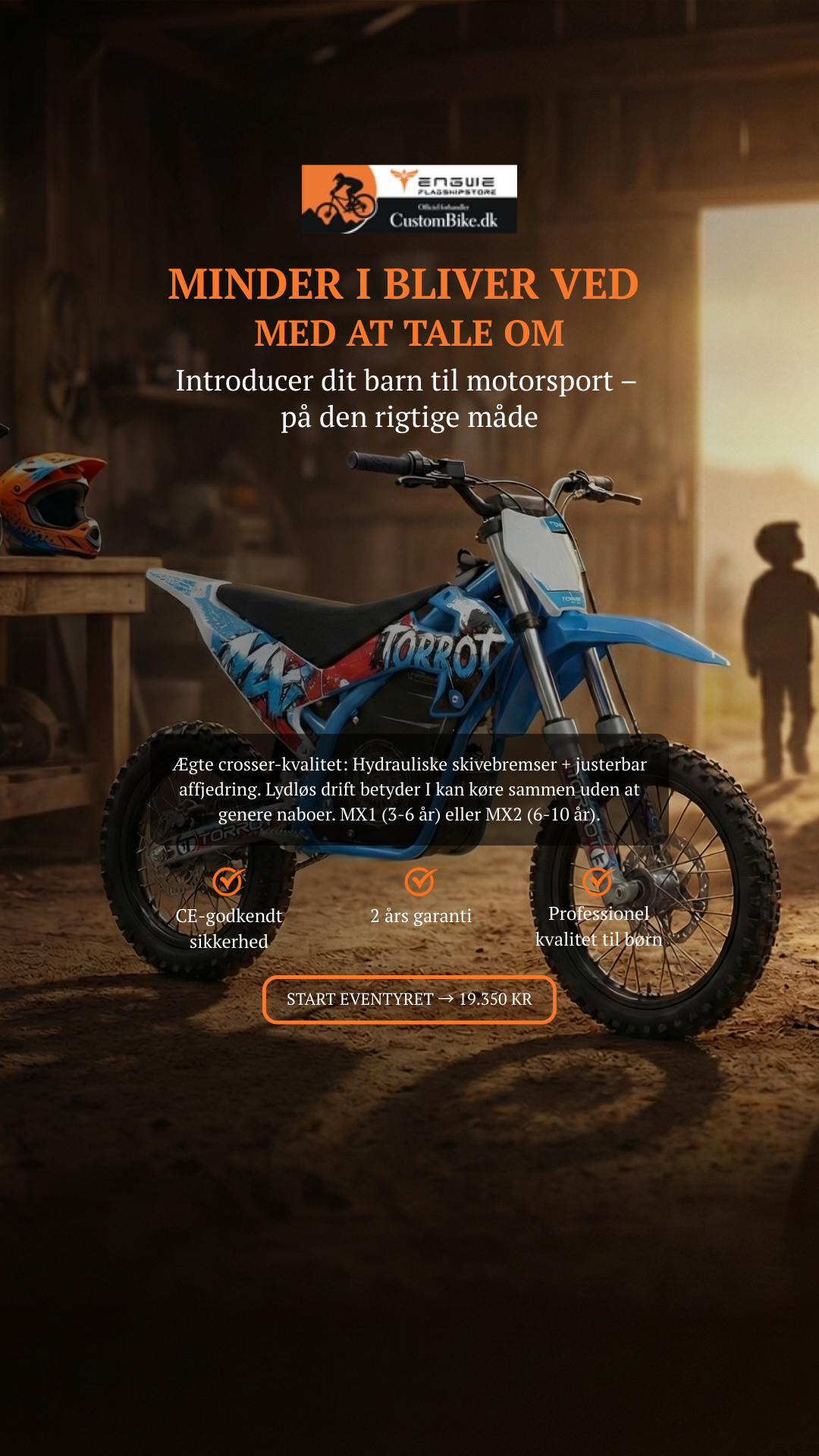 Custombike Facebook ad