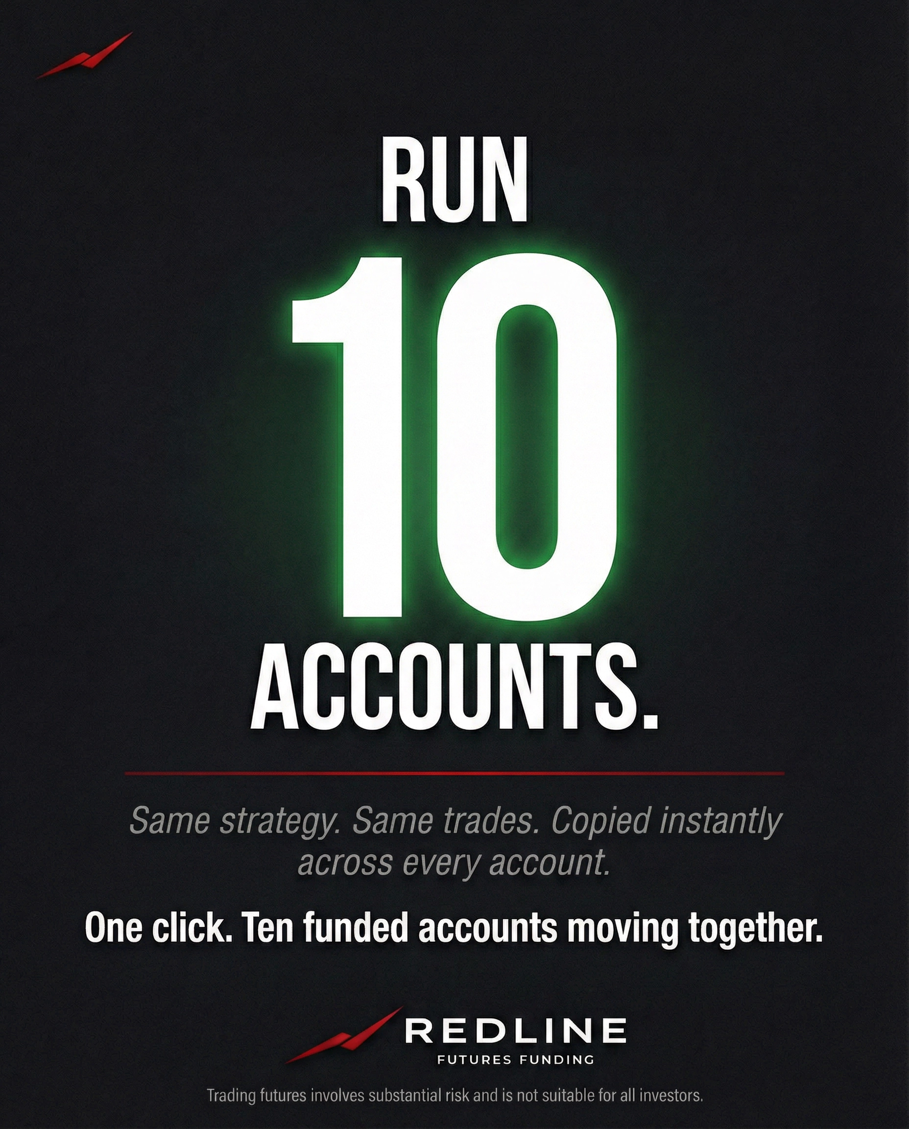 Redline Futures Trading Facebook ad