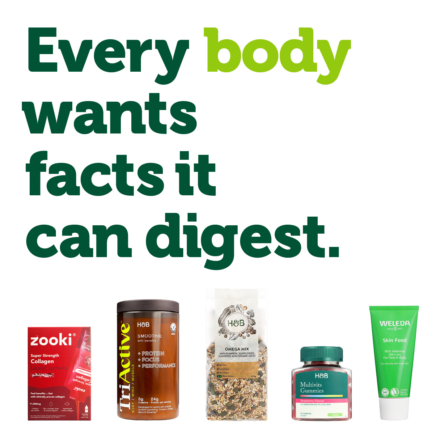 Holland & Barrett Facebook ad