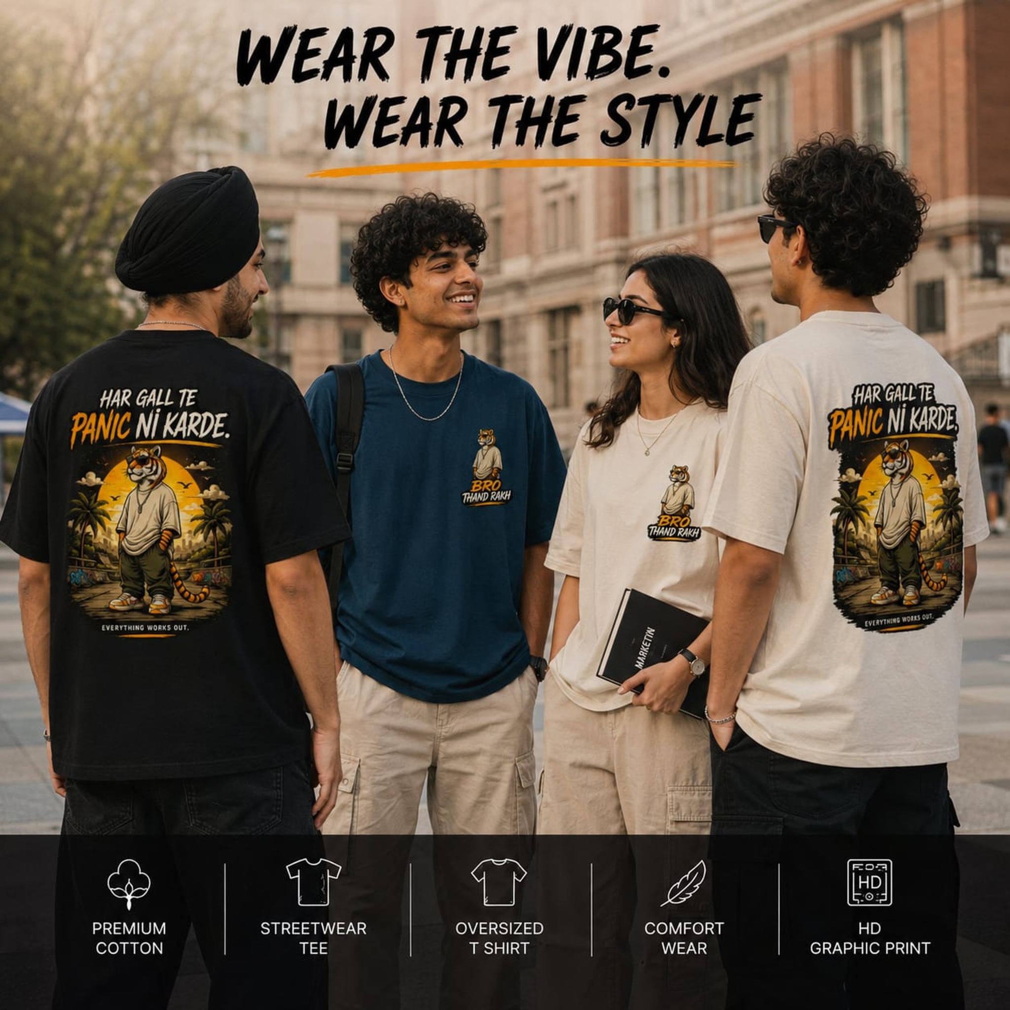 Unleavables Facebook ad: Wear the Vibe. Stay Chill.