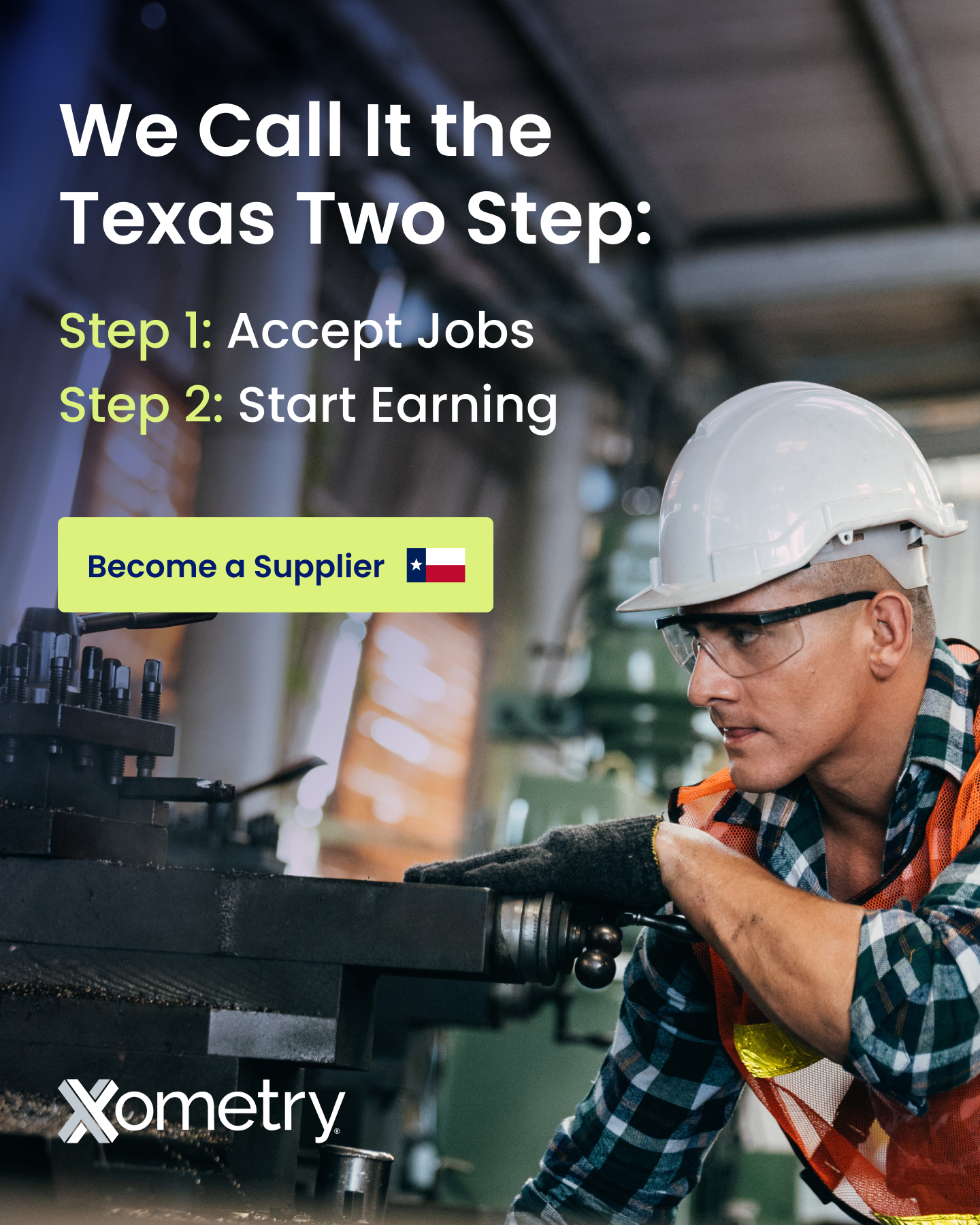Xometry Facebook ad
