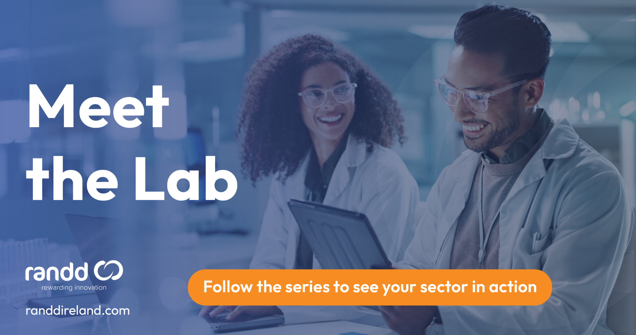 Randd Facebook ad: Meet the Lab: Irish sectors, real results
