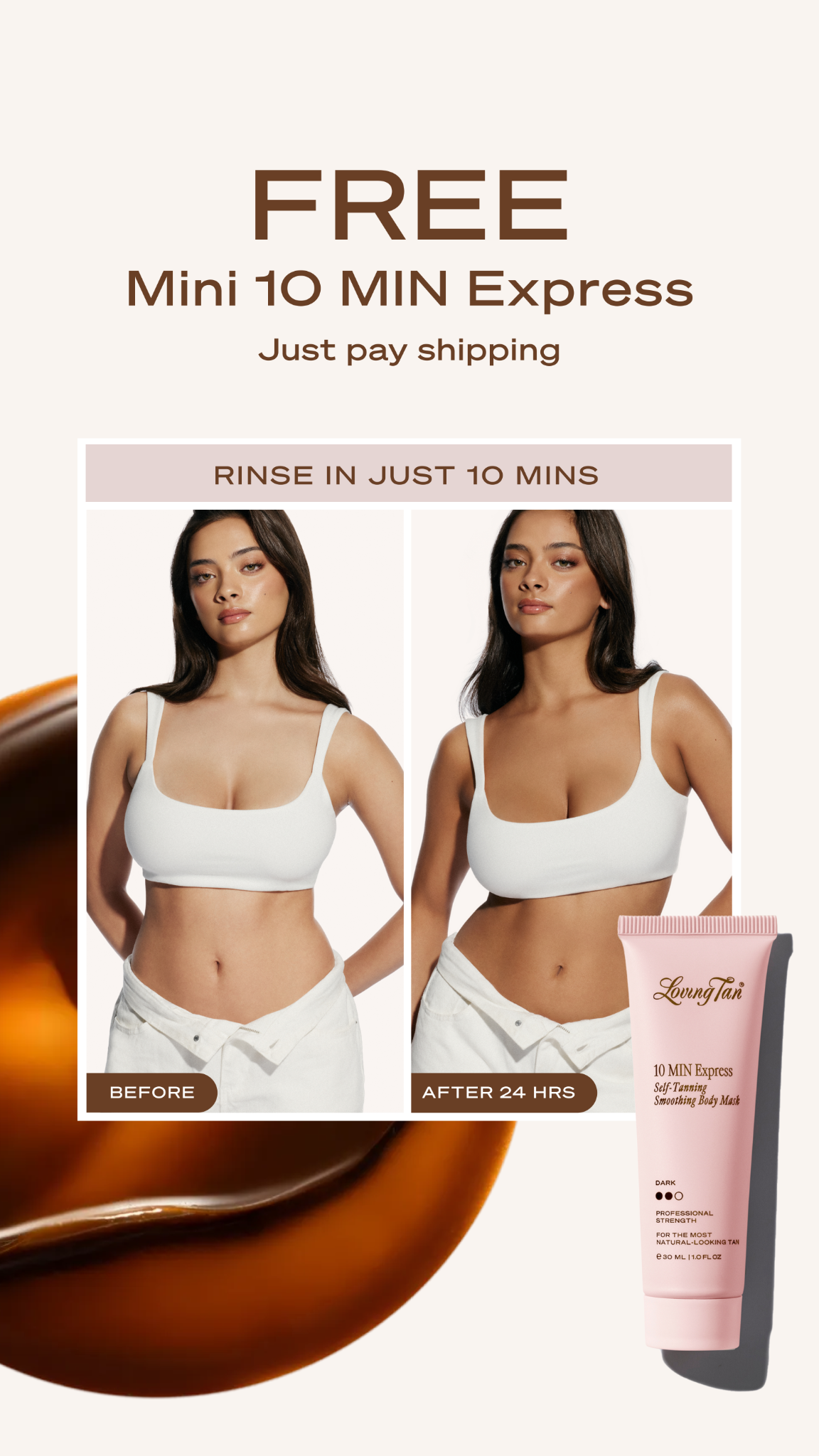 Loving Tan Facebook ad