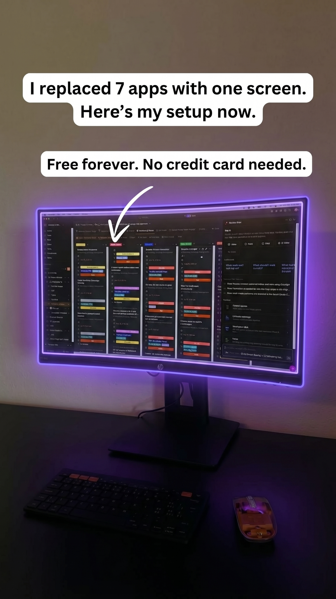 ClickUp Facebook ad