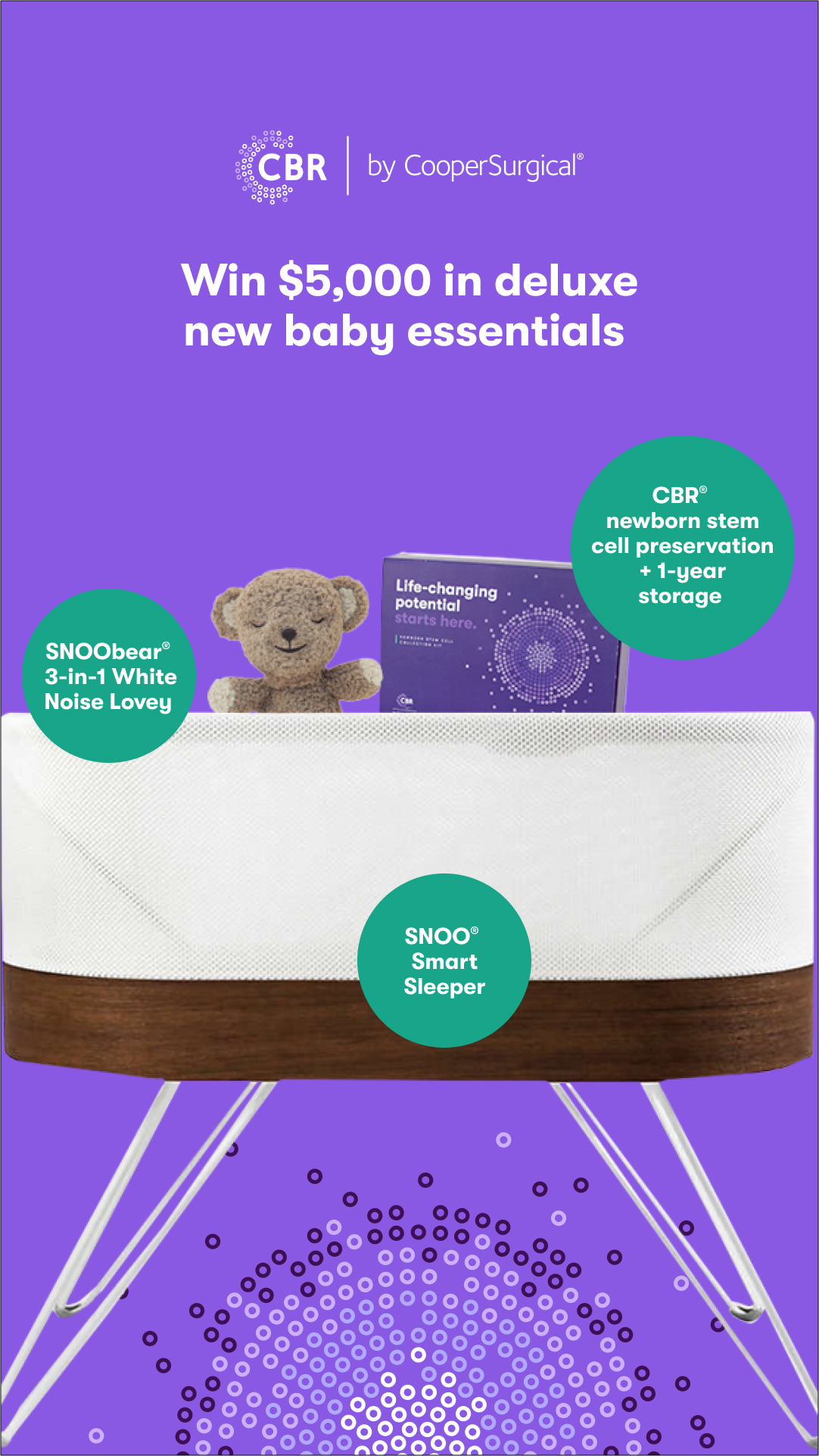 Cord Blood Registry Facebook ad