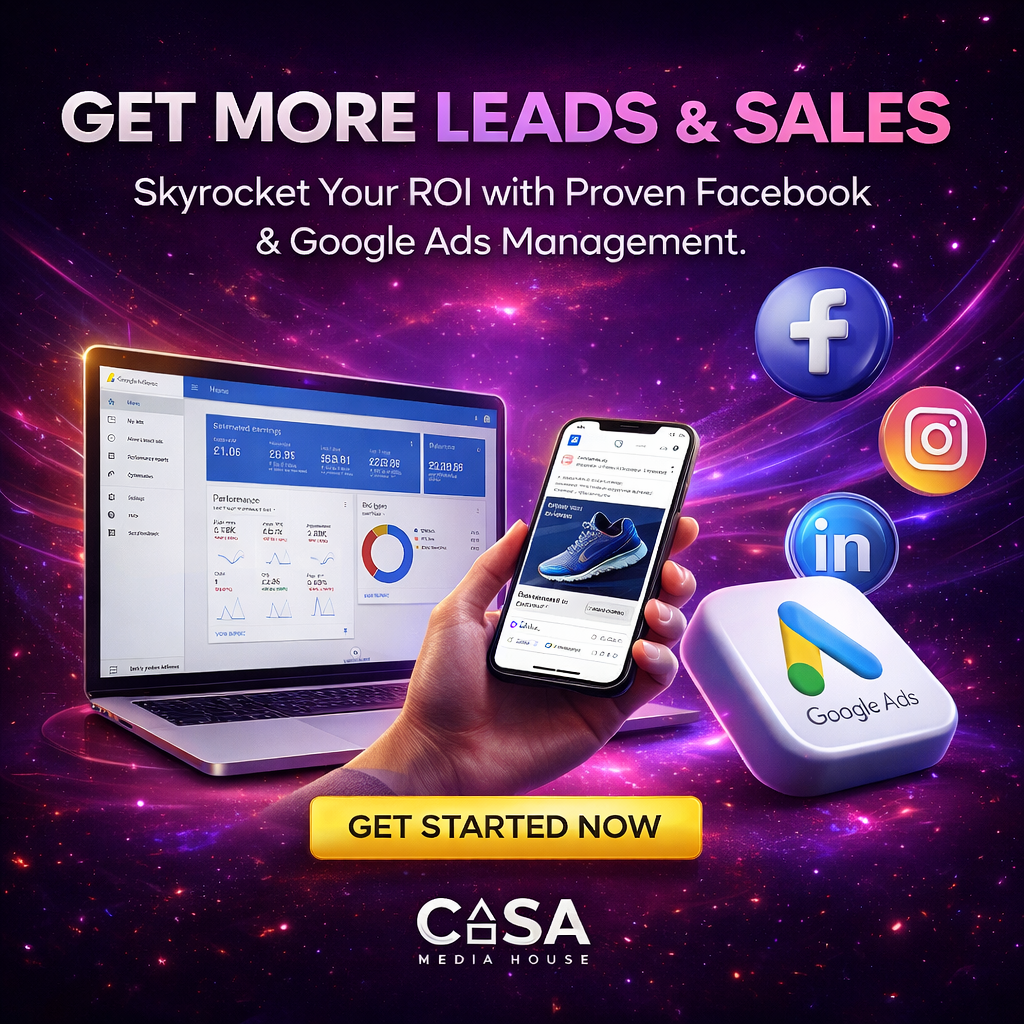 Casa Media House Facebook ad