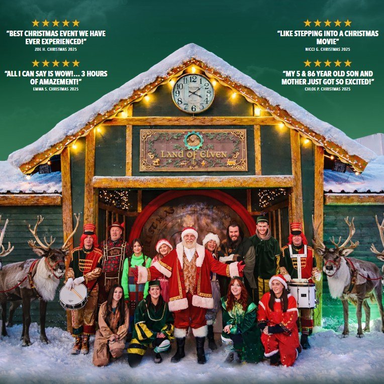 Reindeer Lodge Facebook ad: Take a look at the vast 5* Christmas…