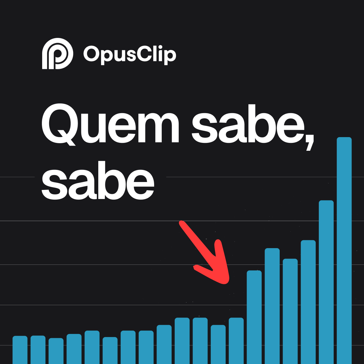 OpusClip Facebook ad