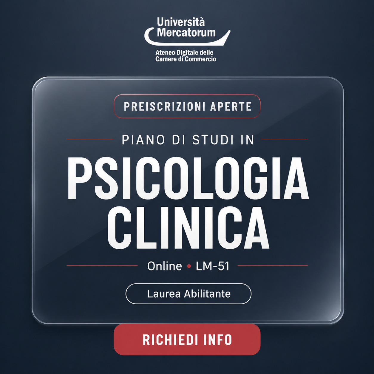 Università Mercatorum Facebook ad: Psicologia Online