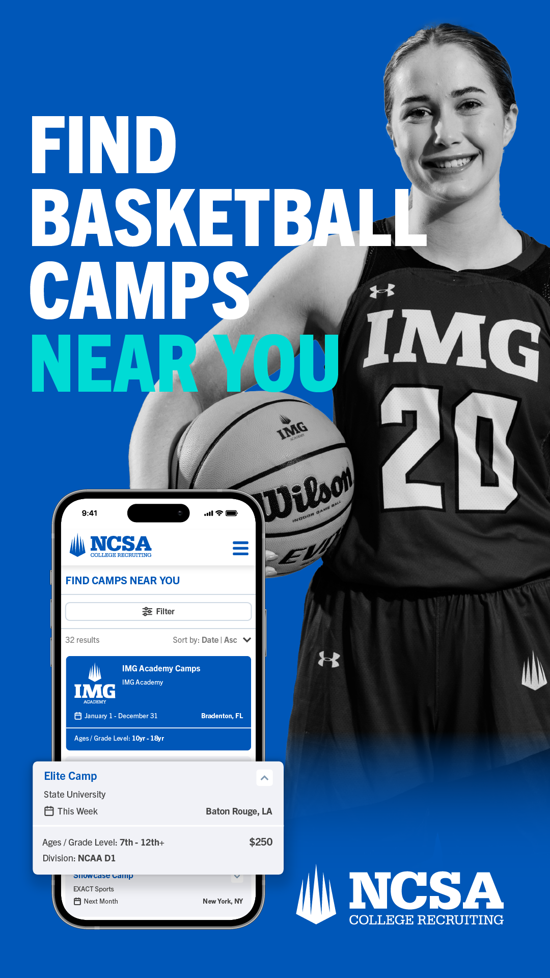 NCSA College Recruiting Facebook ad