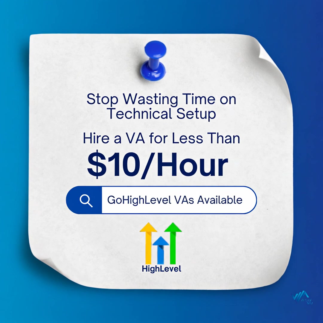 Virtual Ally Facebook ad: Stop Wasting Time on Technical Setup