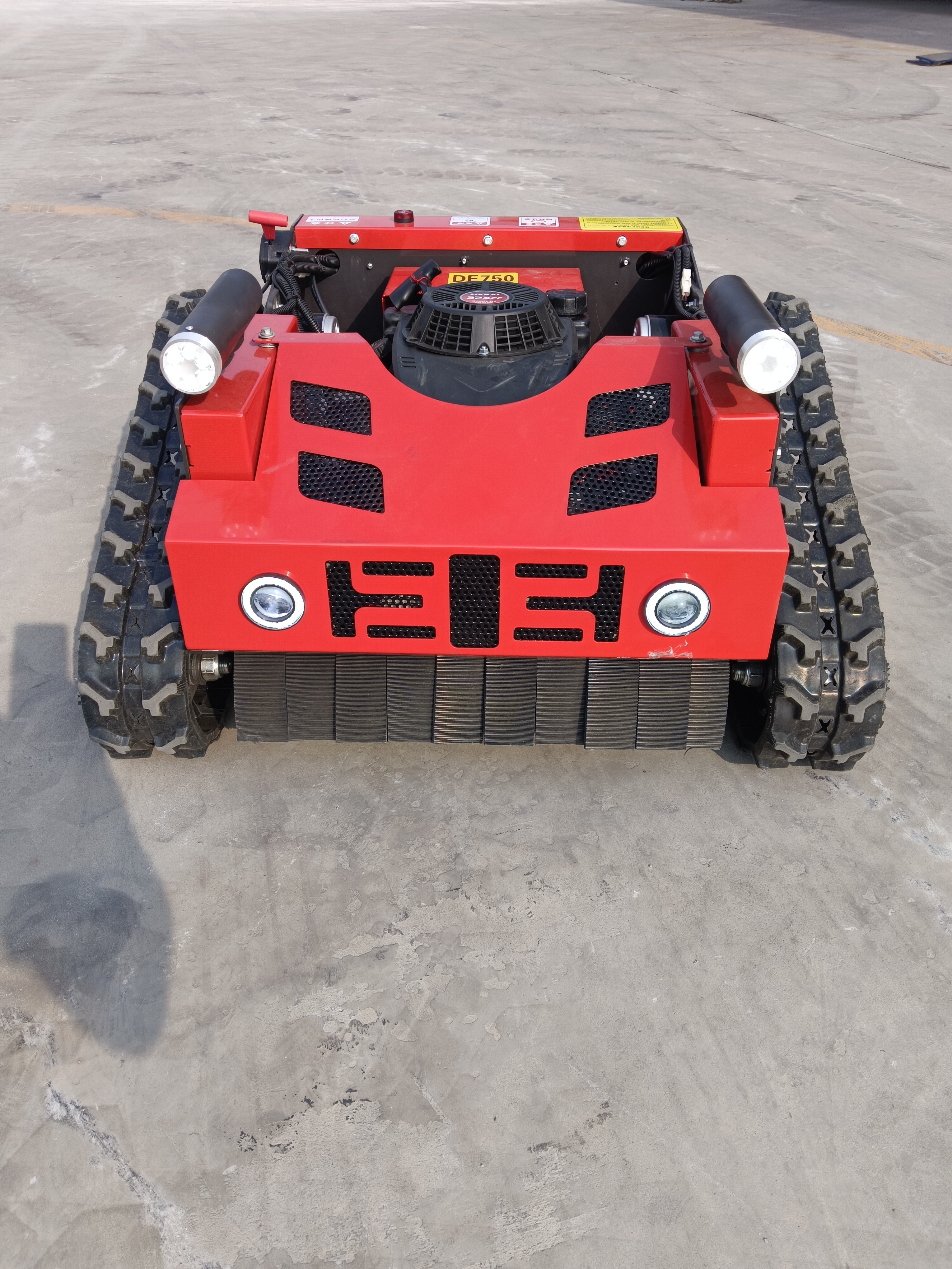 Global New Materials Shandong Co., Ltd. Facebook ad: Remote Control Slope Mower