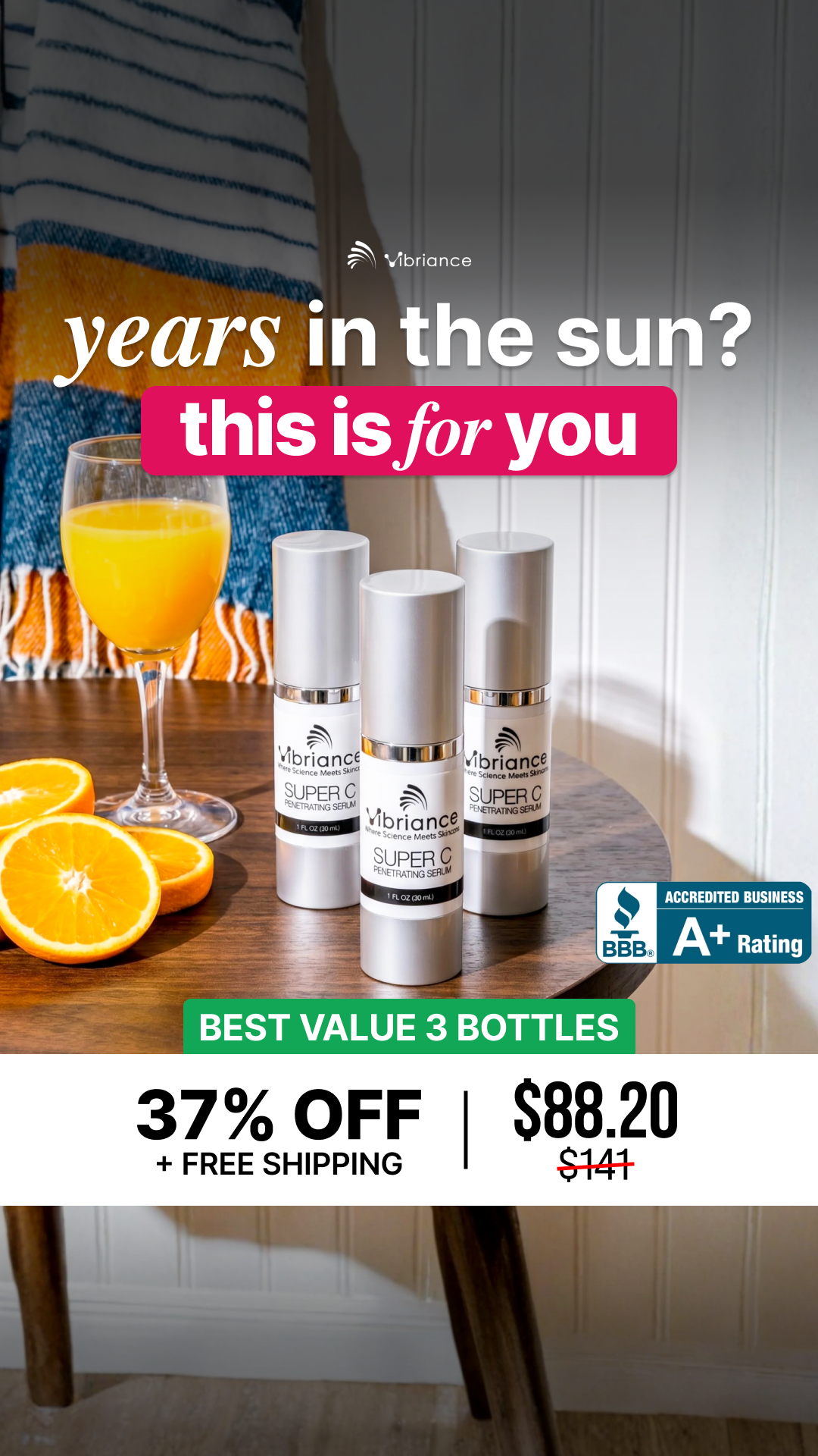 Vibriance Facebook ad