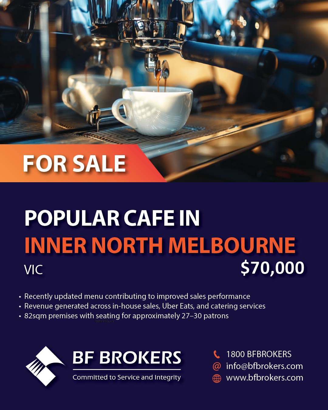 BF Brokers Group Facebook ad