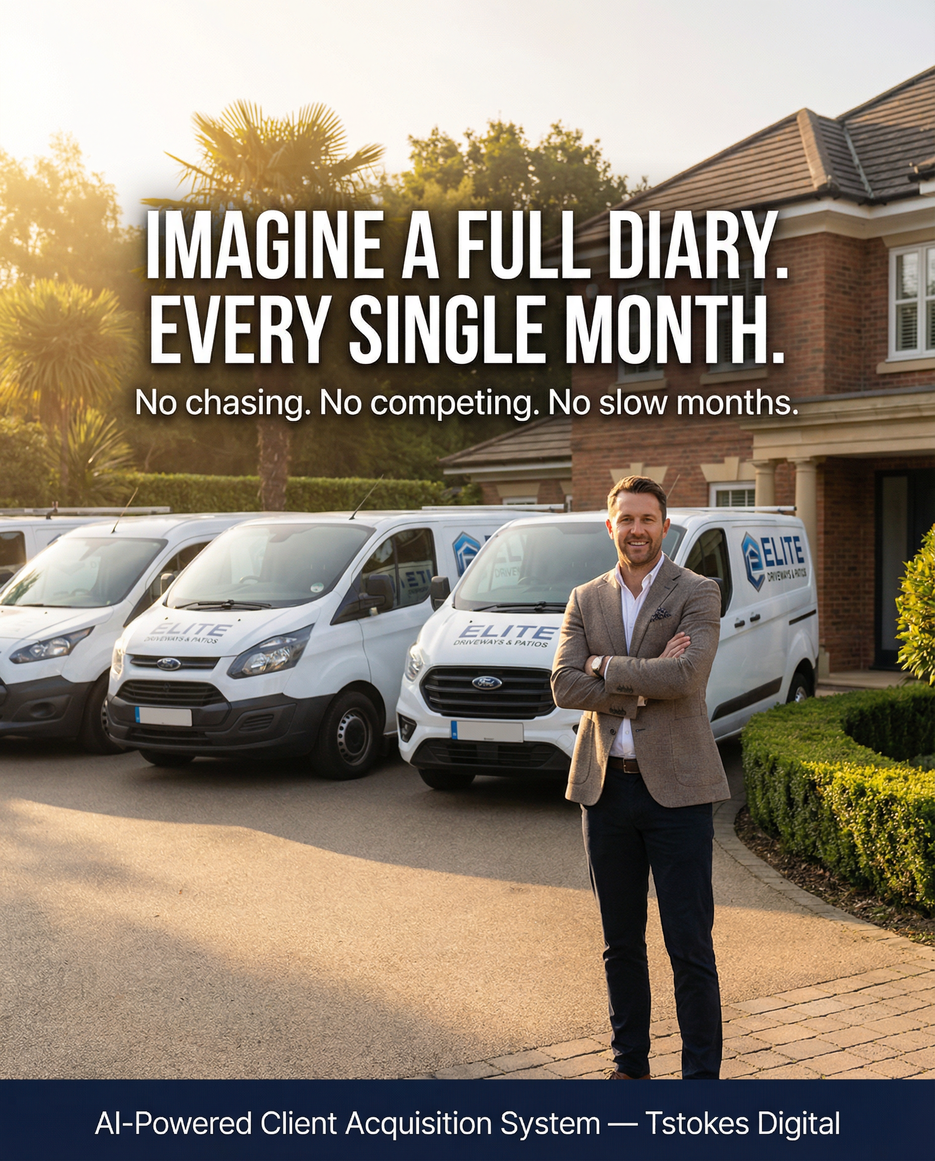 Tstokes Digital Facebook ad: Imagine a Full Diary. Every Single Month.