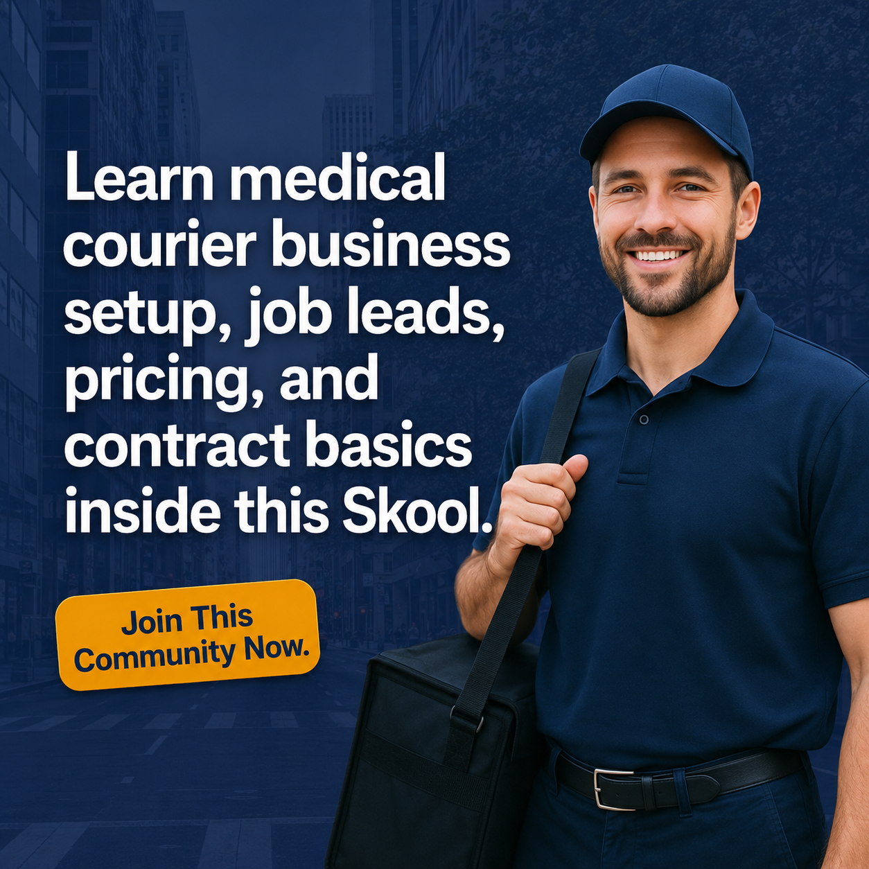 Skool Facebook ad