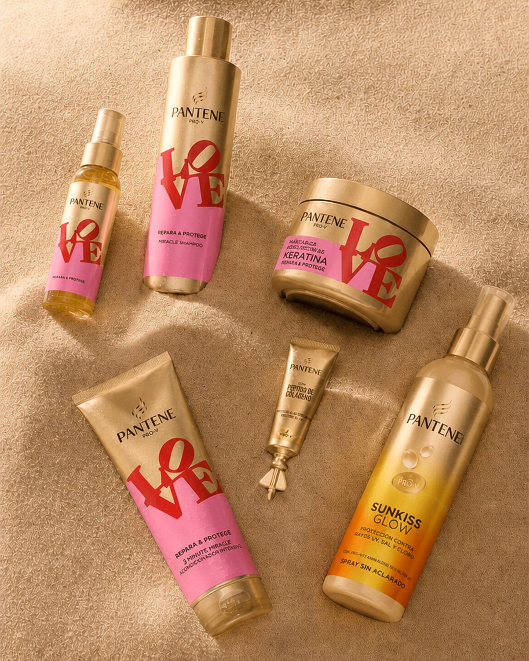 Pelo Pantene Facebook ad