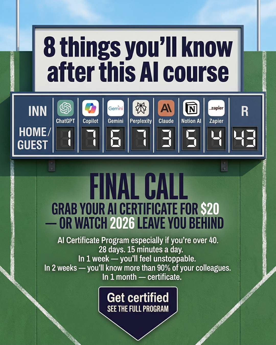 AI Made Simple Facebook ad