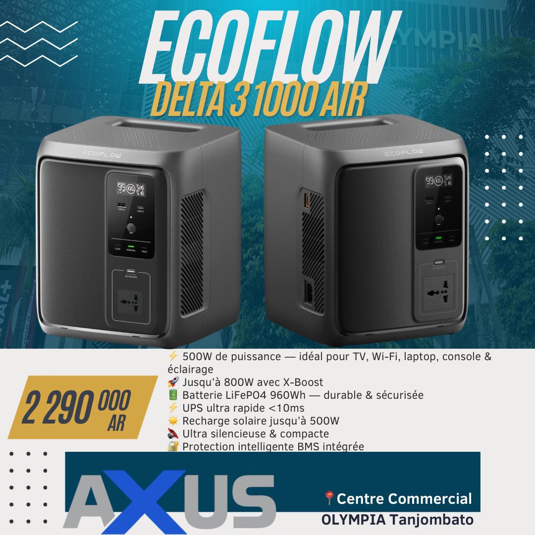 AXUS TECH Facebook ad: L’INDÉPENDANCE ÉNERGÉTIQUE COMMENCE ICI