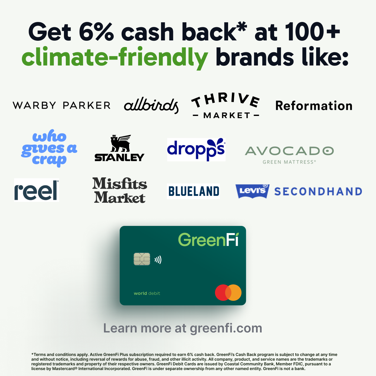 greenfibanking Facebook ad from Feb 8, 2026