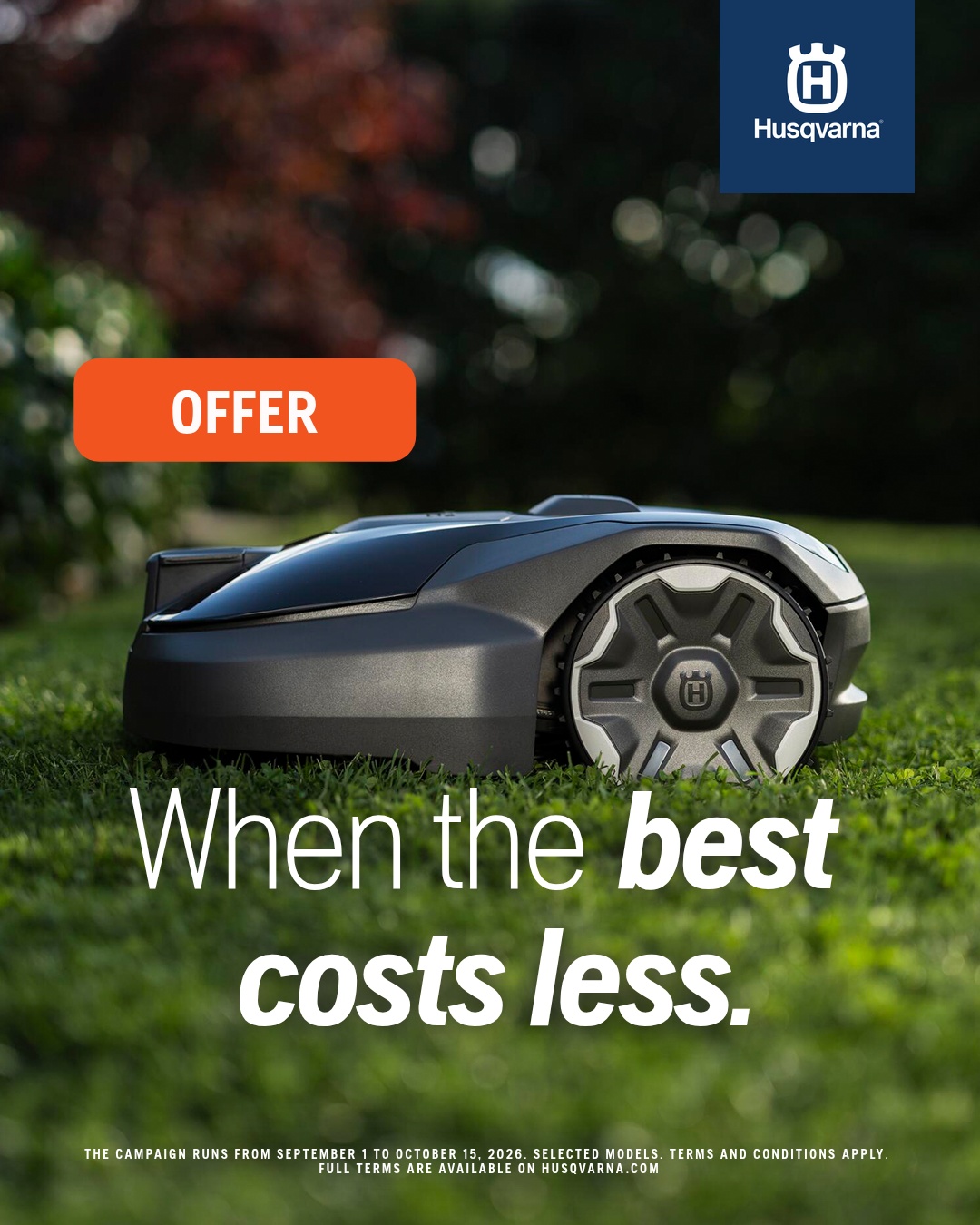 Husqvarna Facebook ad