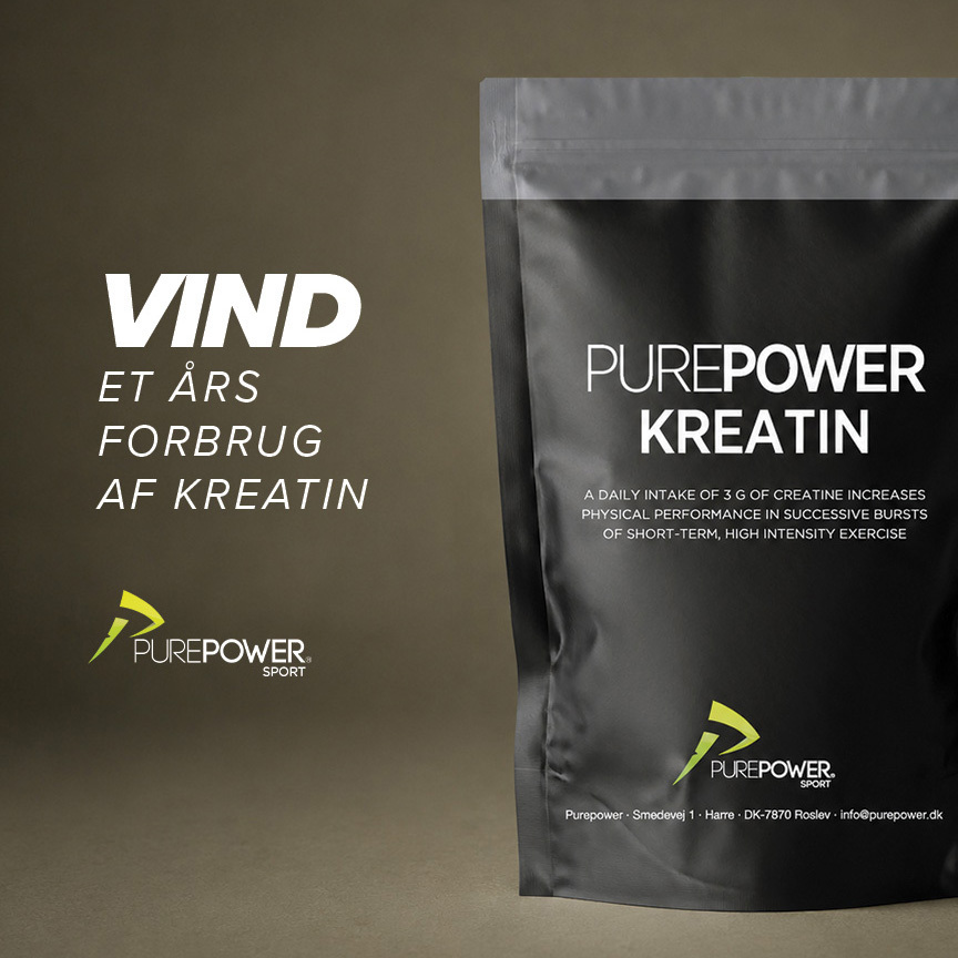 PurePower.dk > Sports Nutrition Facebook ad