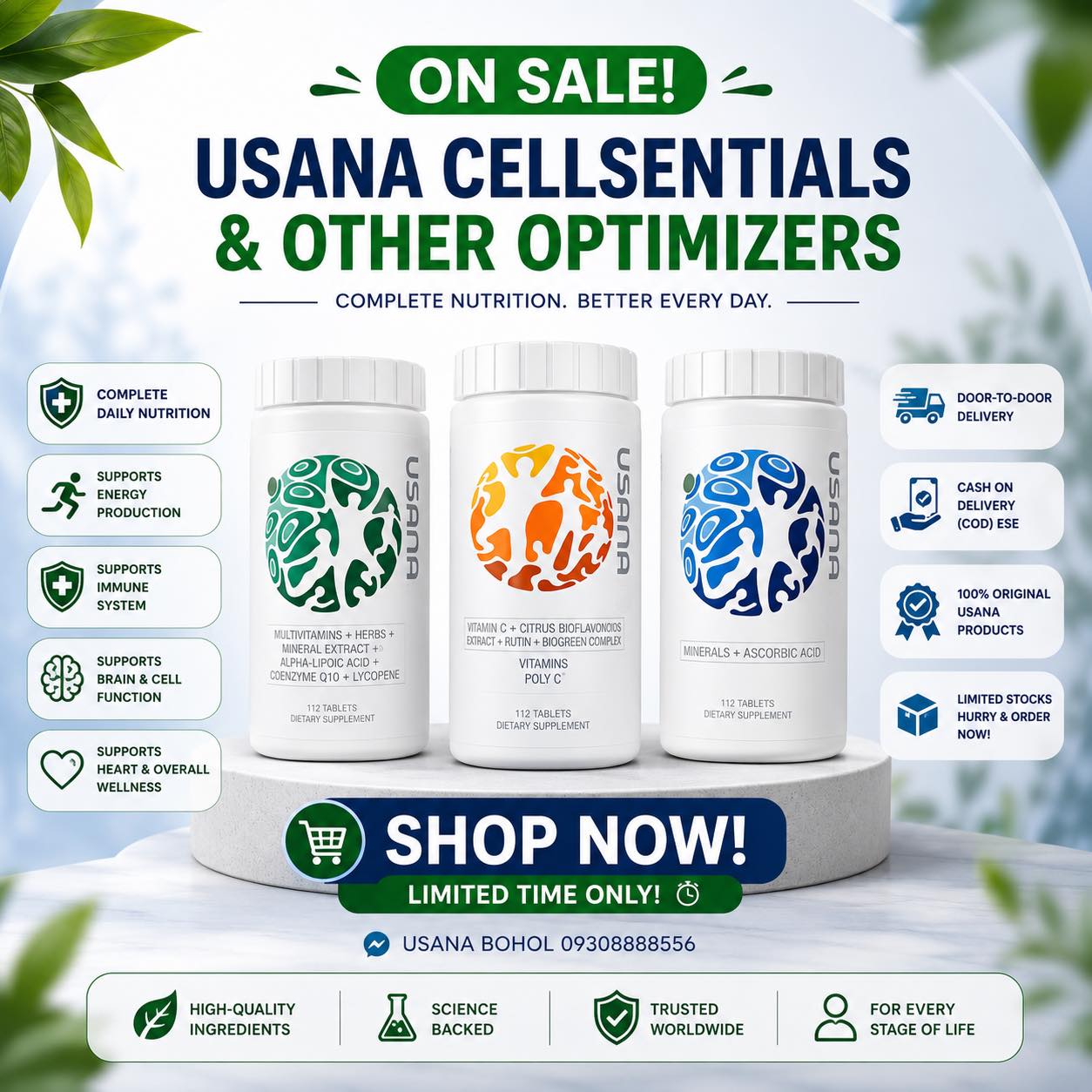 USANA Bohol-Independent Distributor Facebook ad