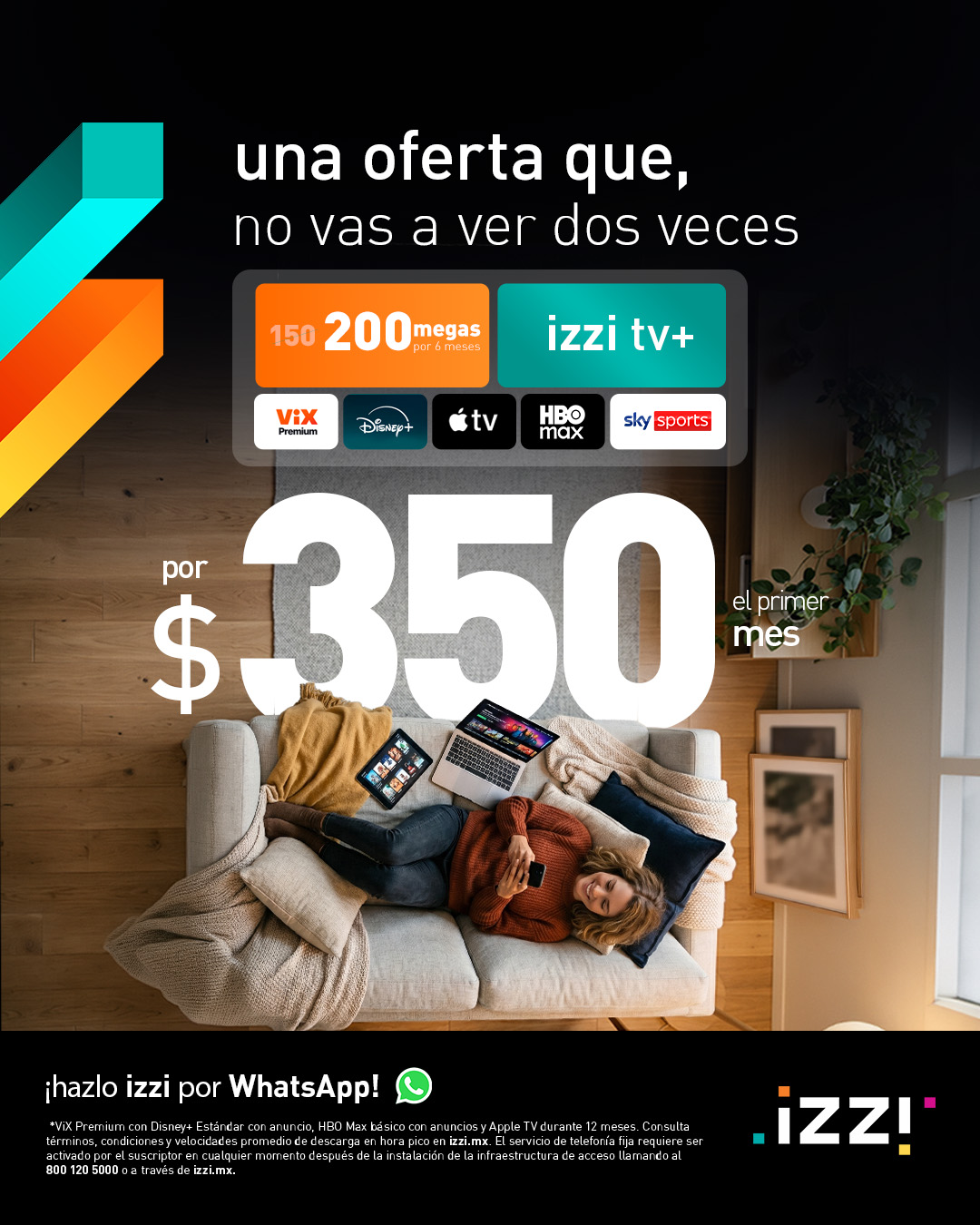 izzi telecom Facebook ad