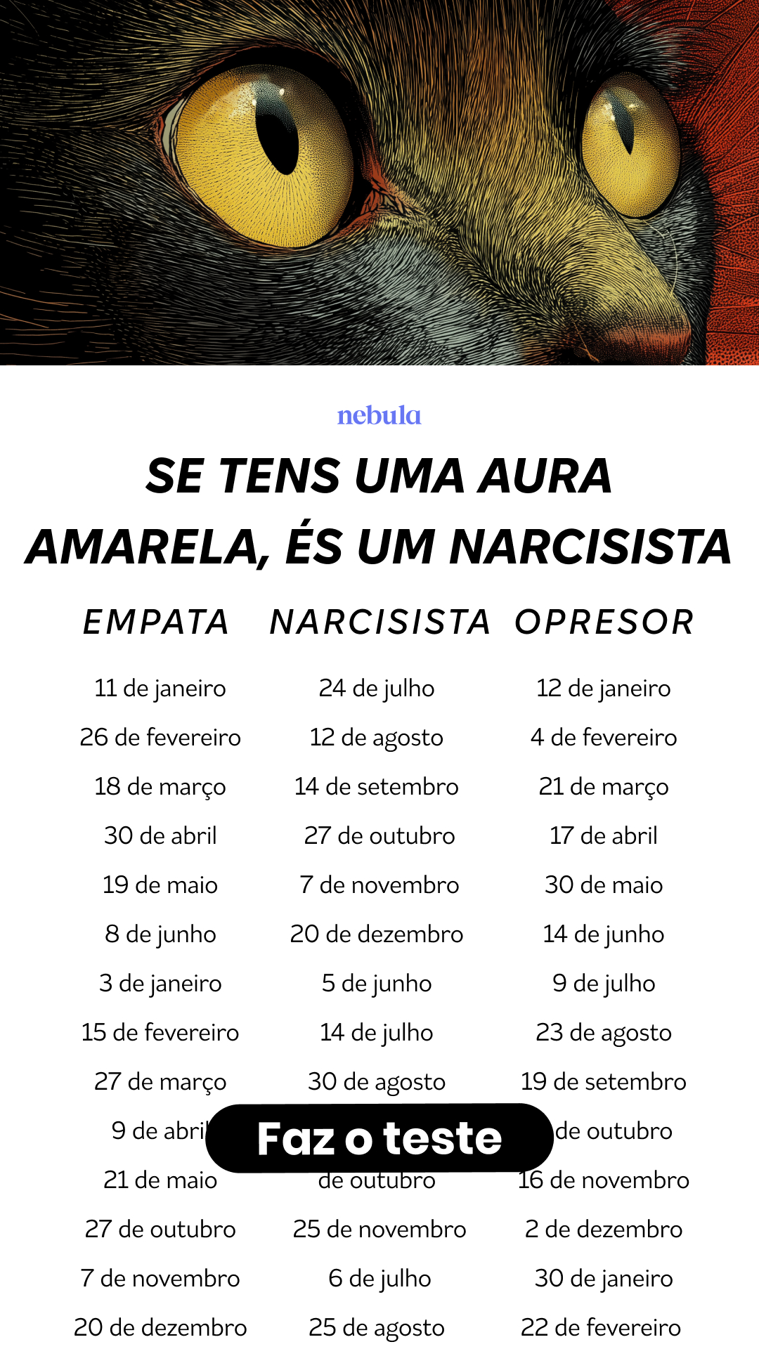 Nebula: Aura Power Reading Facebook ad