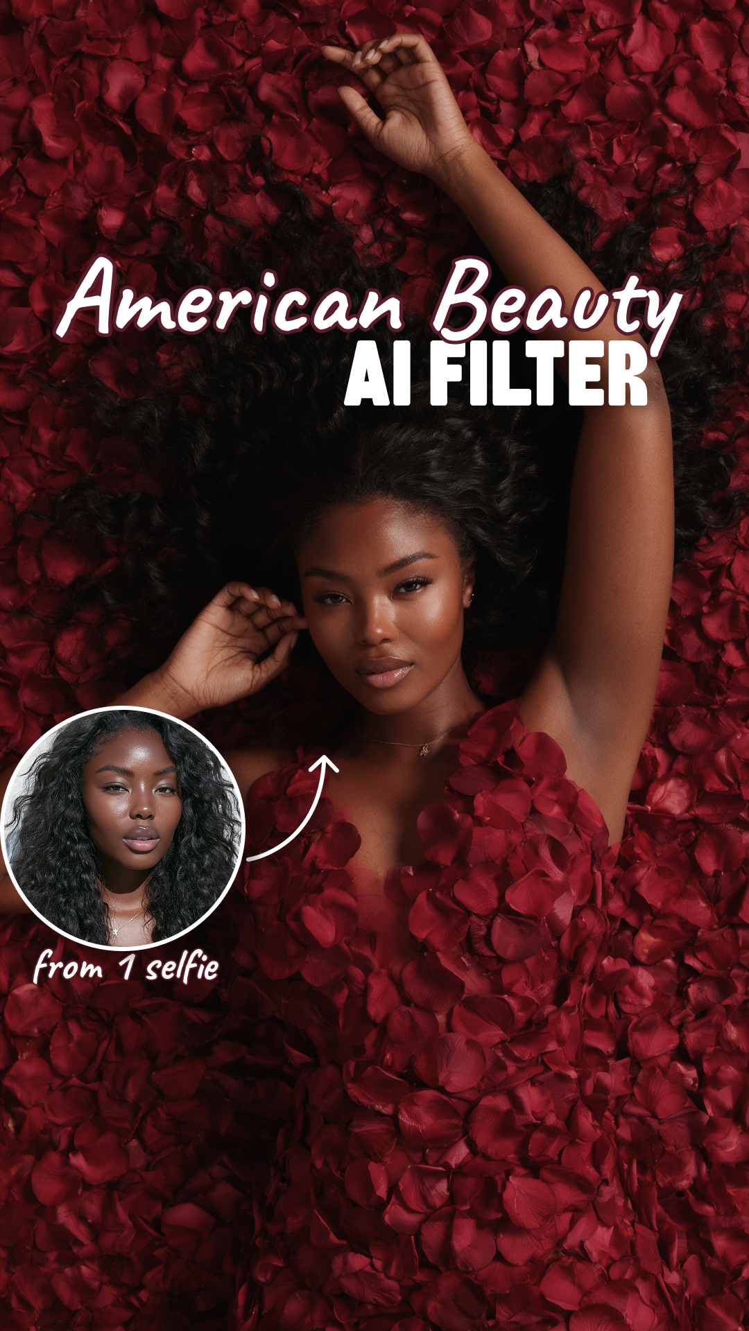 Glam AI: AI Content Generator App Facebook ad