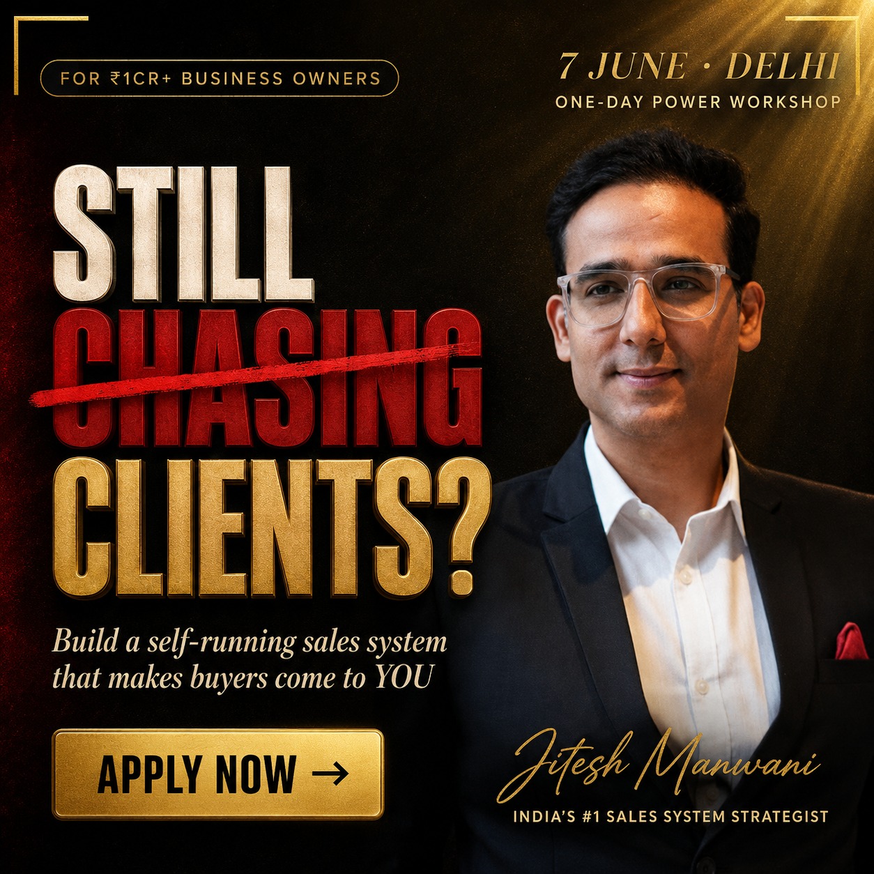 Jitesh Manwani Facebook ad