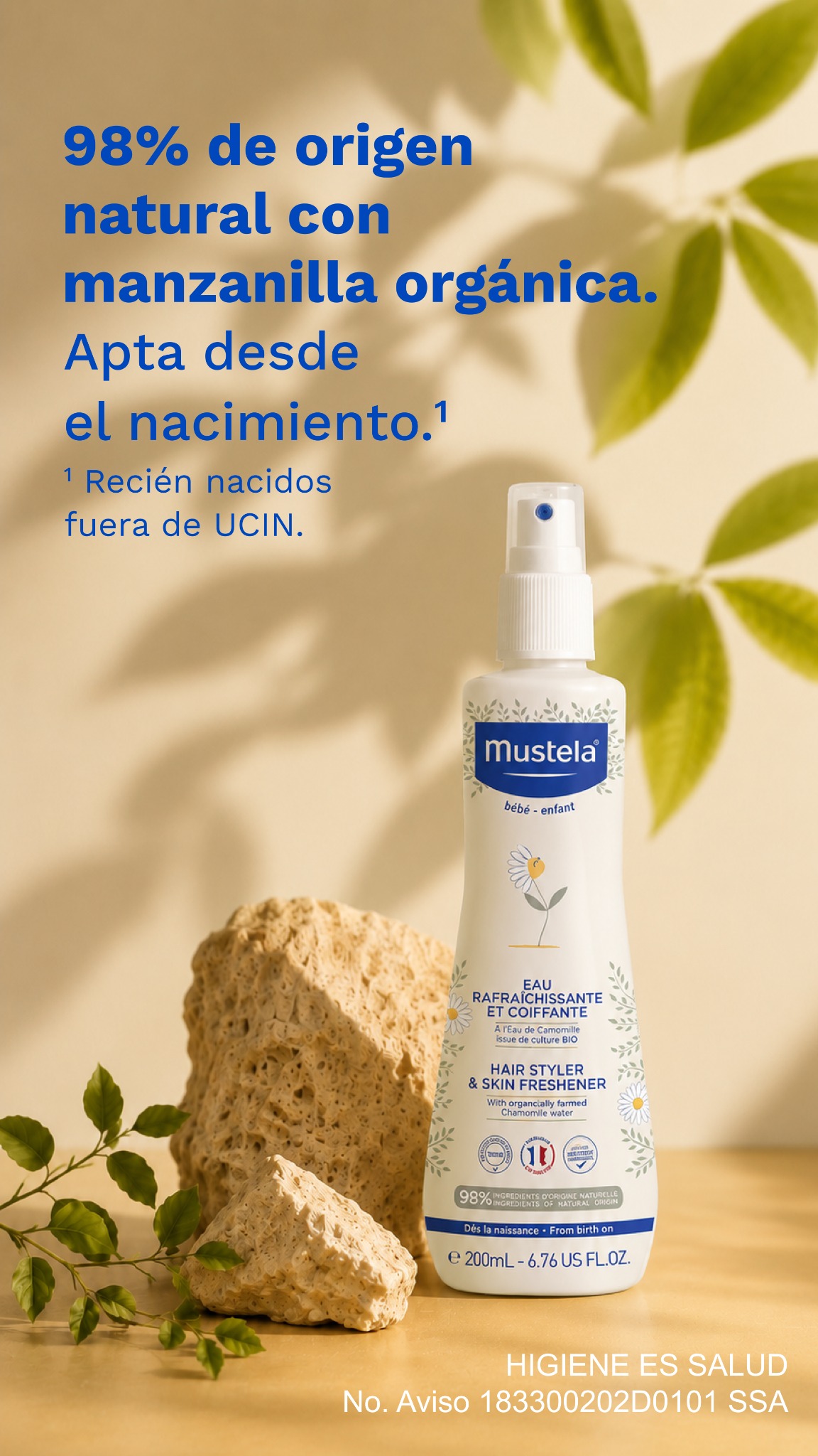 Mustela México Facebook ad