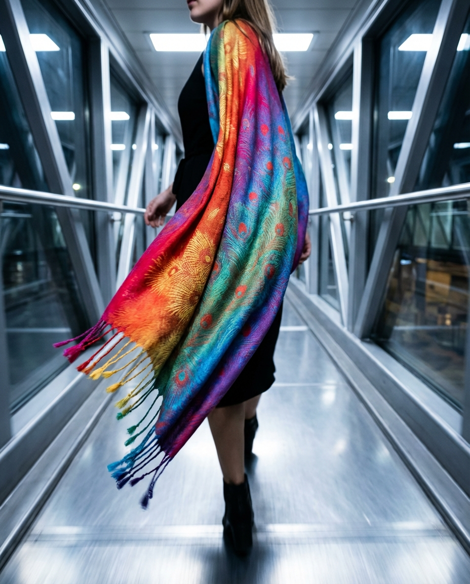Harper-Heights Online Facebook ad: Boho Cashmere Wrap