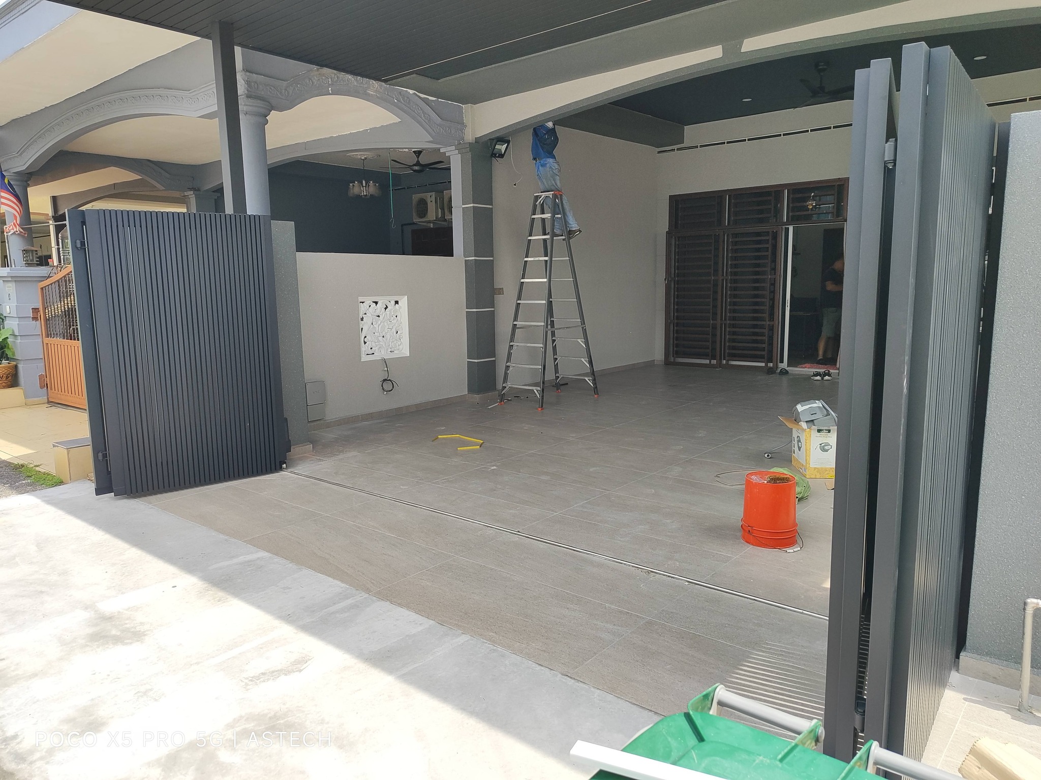 Cctv AutoGate Facebook ad: Installation for Dc Moto 975 smart auto gate…