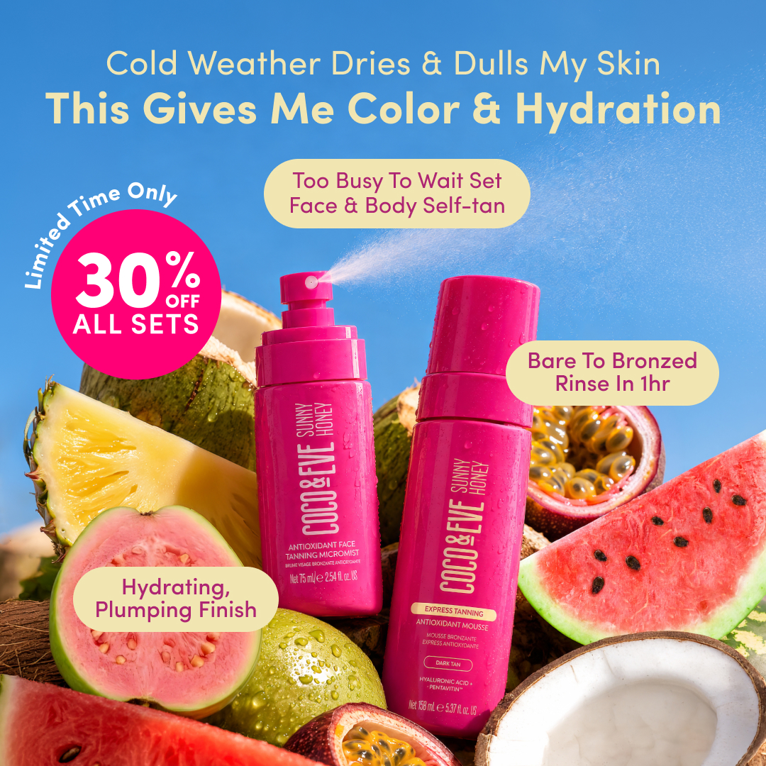 Coco & Eve Facebook ad: Too Busy To Wait Set, Now 30% Off