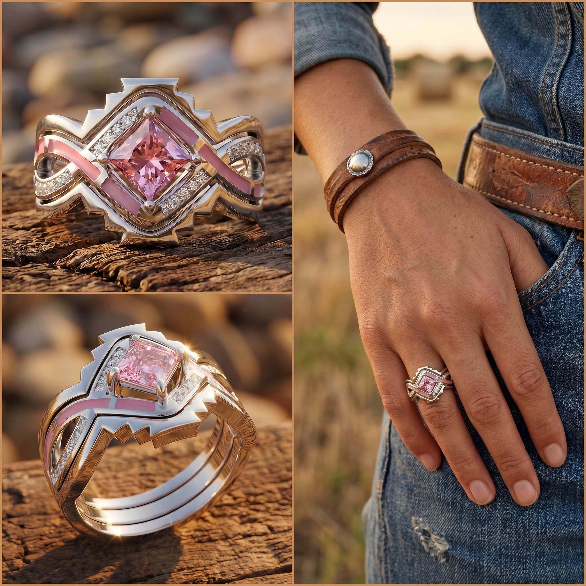 Serene Western Facebook ad: For the Wild at Heart