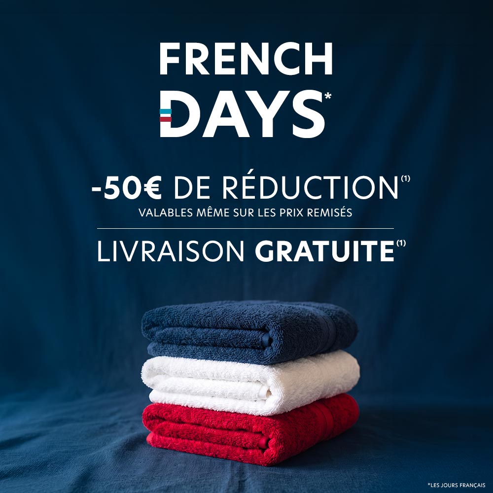 BECQUET Facebook ad: Surprise! dès 130€ d'achats bénéficiez d'une remise de 50€…