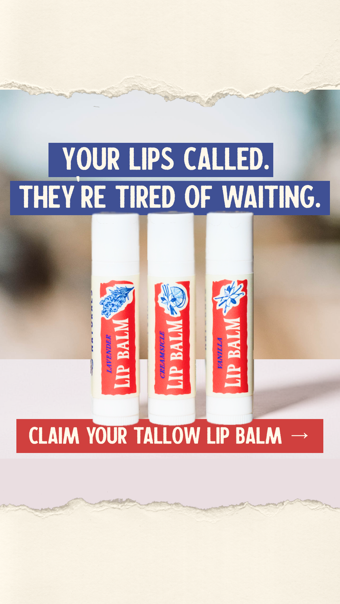 Papabear Naturals Facebook ad
