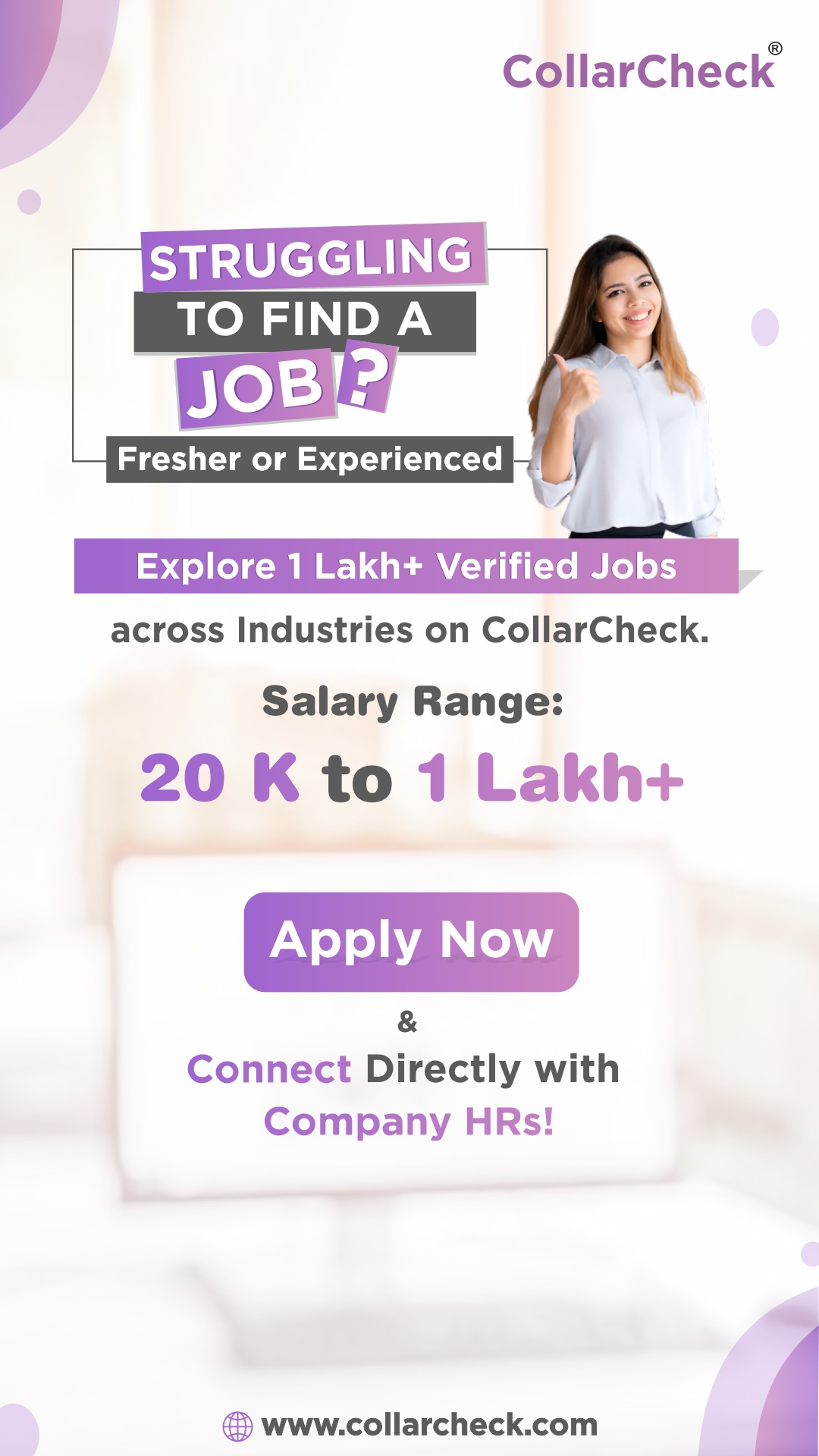 Collar Check Facebook ad