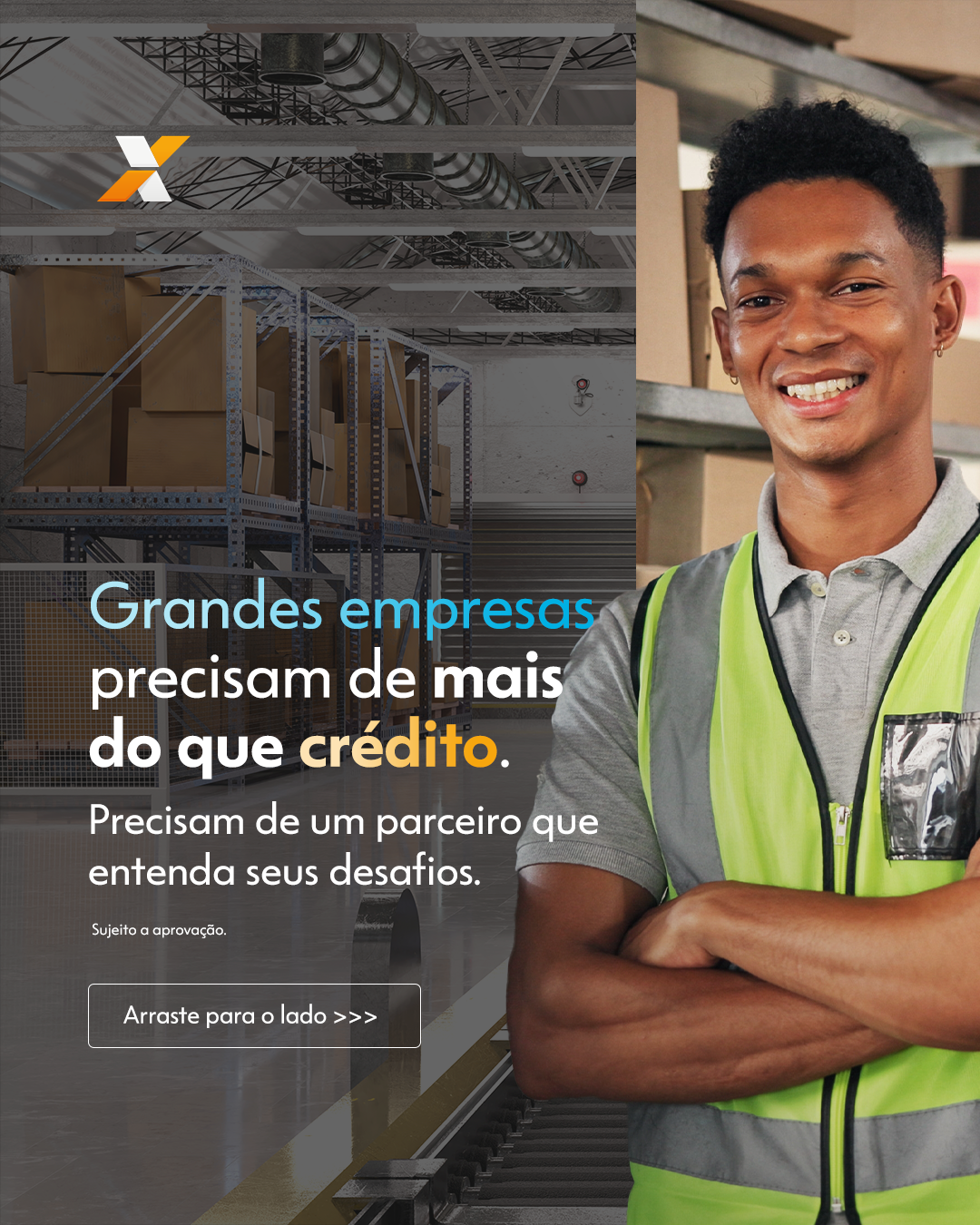 Se liga na Caixa Facebook ad: Crescer exige visão.